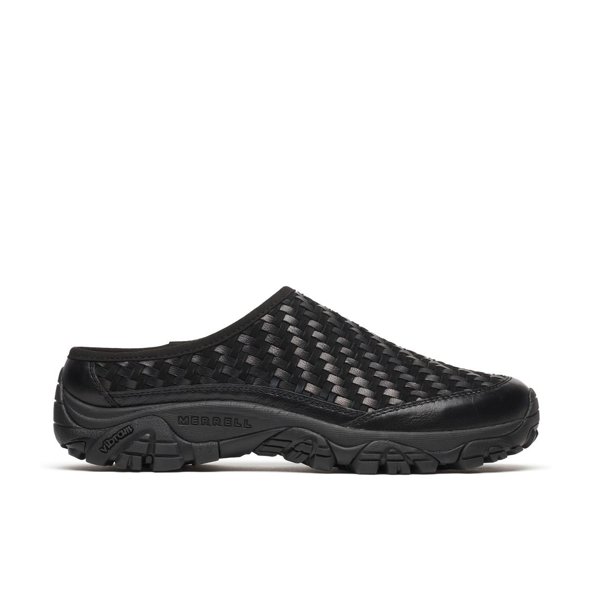 Unisex Moab 2 Slide Leather Woven 1TRL Casual Slip Ons | Merrell