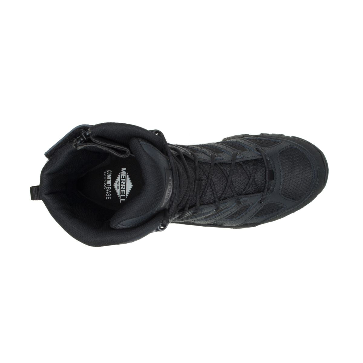 Men - Moab 3 8" Tactical Zip Waterproof Wide Width - Boots | Merrell