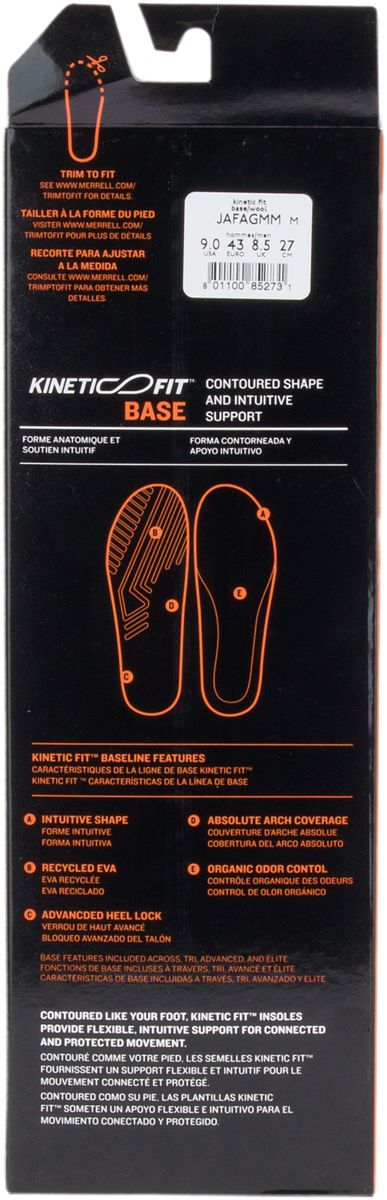 Men - Kinetic Fit™ Base Wide Width - Insoles | Merrell