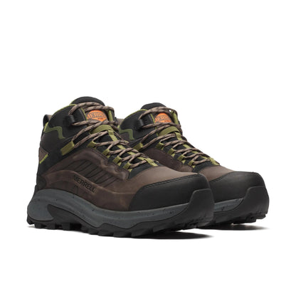 Men's Moab Speed 2 Mid Waterproof Carbon Fiber Work Boot Wide Width - US 7236